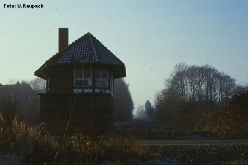 Stellwerk Hf, Hauenhorst Winter 1989
